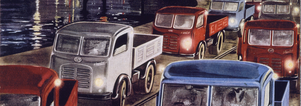 Camion Pubblicità Storia